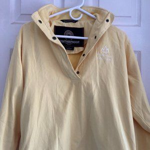 Druid Hills Golf Unisex Small Windbreaker -Light Yellow